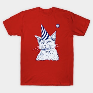 Happy Birthday Cat! V1 T-Shirt